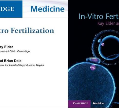 The book Fertilization in vitro written by Kay Elder and Brian Dale